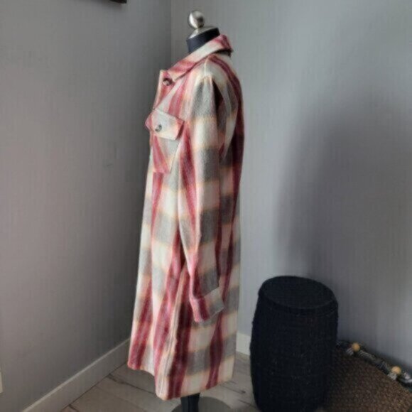 Kismet Long Button Down Shacket/ Coatigan NWT Sz Large - Picture 11 of 16
